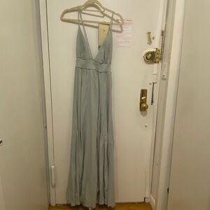 Blue Long Maxi Dress